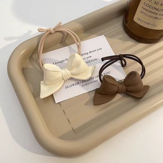 Băng đô nơ phong cách mới Hàn Quốc, Dây cao cấp, Dây cao su buộc tóc đơn giản, Mũ nón dây buộc tóc dễ thương dành cho nữ