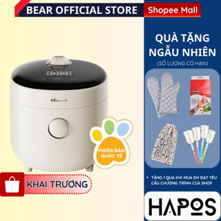 Nồi cơm điện mini 1.6l bear dfb-c16k1 - hàng chính hãng - hapos official