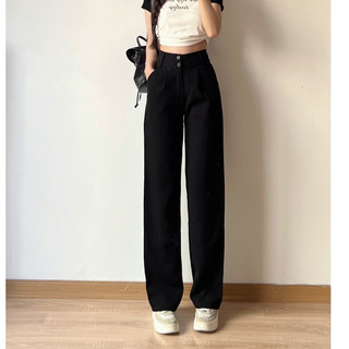 Quần tây nữ ống suông 2 cúc cạp cao phong cách hàn quốc 168.fashion Q08/223/P0K14