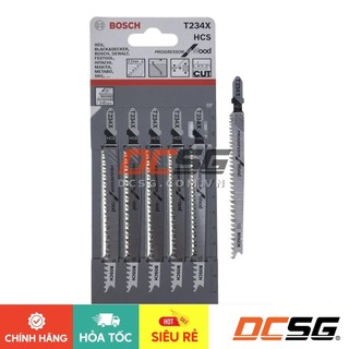 Lưỡi cưa lọng cắt gỗ nhanh T234X Bosch 2608633528 (01 lưỡi) | DCSG