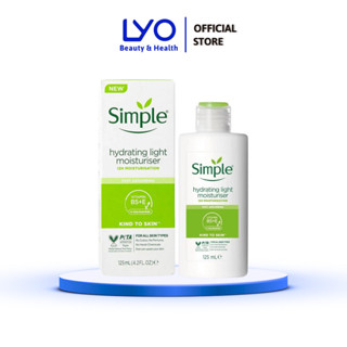 Sữa Dưỡng Da Simple Kind To Skin Hydrating Light Moisturiser Dành Cho Da Nhạy Cảm 125ml