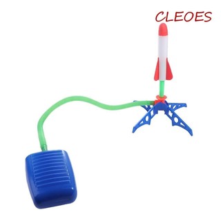 Cleoes chân phát ngoài trời đồ chơi đồ chơi cho trẻ em phóng đồ chơi bắn tên lửa phóng bay trò chơi thể thao chân bước tên lửa đồ chơi tên lửa