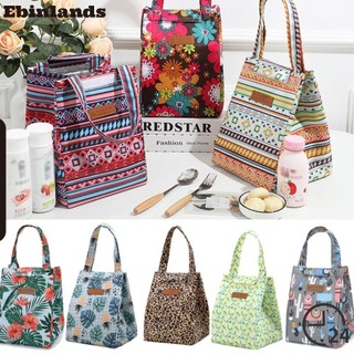 Ebinlands Túi Đựng Cơm Trưa / Thức Ăn Trưa Cách Nhiệt / Túi Làm Mát Không Thấm Nước Có Thể Tái Sử Dụng Cho Người Lớn / Trẻ Em