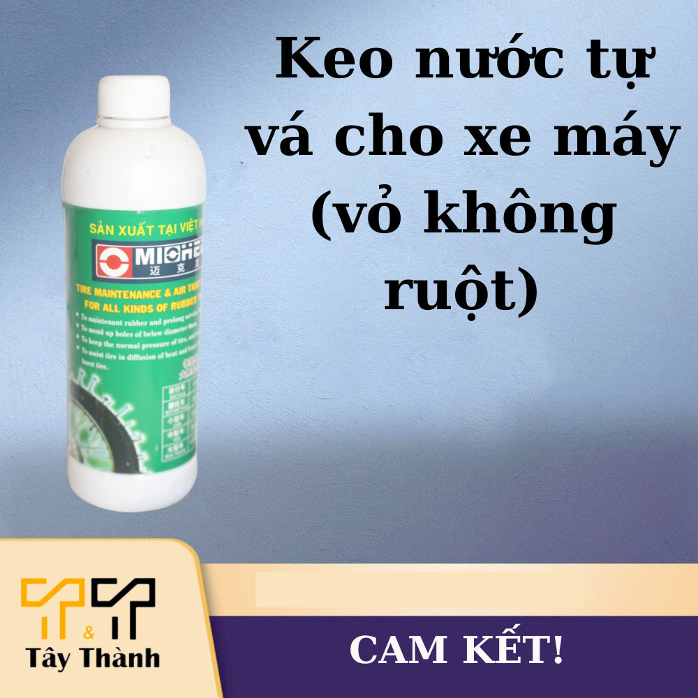 Keo nước tự vá cho xe máy (vỏ không ruột)