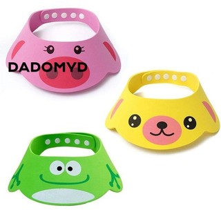 DADOMYD Mũ Tắm Cho Bé Bảo Vệ Tai Bé Trai Bé Gái Có Thể Điều Chỉnh Chống Nước Di Động Rửa Tóc