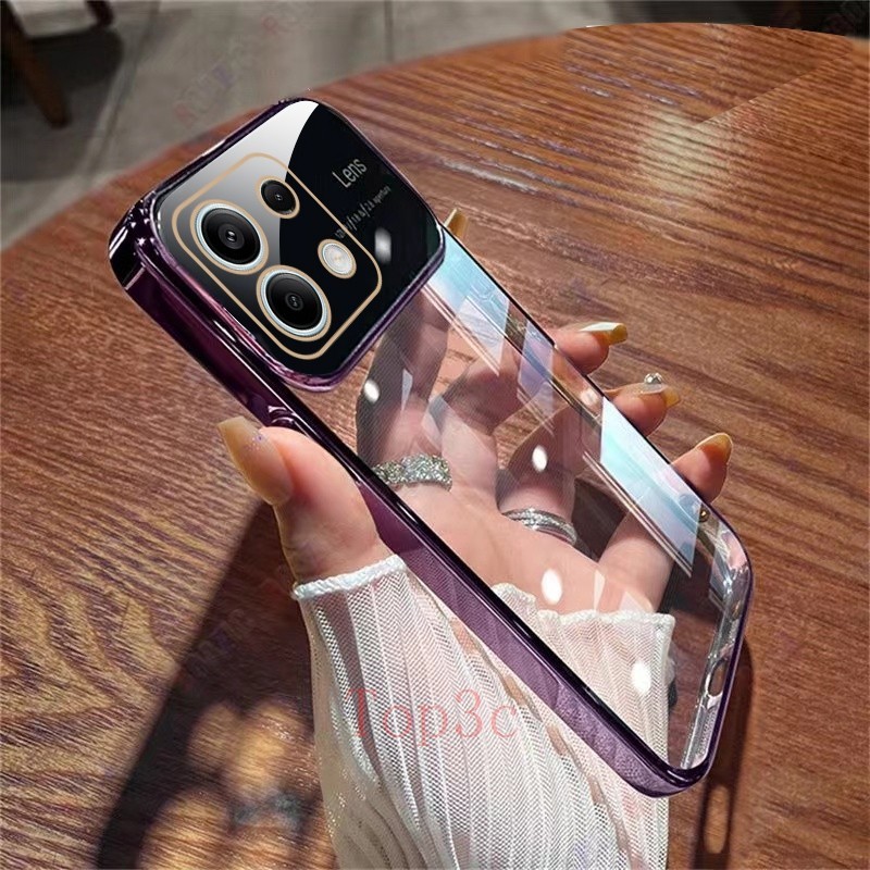 ốp lưng Poco M6 Pro / Poco X6 5G / M4 Pro 5G / M5S / M3 Pro 5G / X3 Pro / X3 NFC / X5 Pro 5G Ốp điện thoại TPU mềm trong suốt chống sốc siêu mỏng DSC