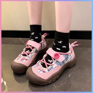 Mùa xuân Phong cách mới Xấu xí Thiết kế dễ thương Giày thể thao thời trang thông thường