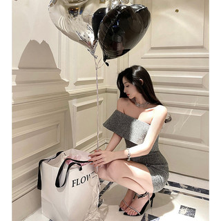 Phong Cách Mới Tính Khí Cao Cấp Màu Xám Tính Khí Cao Cấp Pháp Slim-fit S