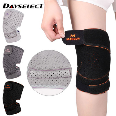 Dayselect 1 Miếng Đệm Đầu Gối Chống Va Chạm Thể Thao Dây Đôi Thoáng Khí Bóng Rổ Xe Đạp Miếng Lót Đầu Gối