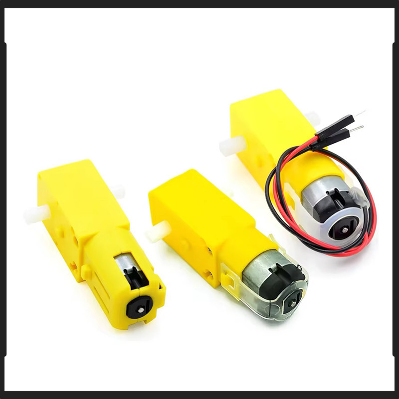 TT Motor 130 Động Cơ Xe Thông Minh Gear Motor Robot Gear Motor Xe Thông Minh Trục Kép Vàng