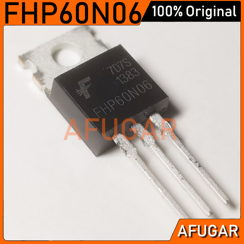5 / 10 Cái FHP60N06 TO-220 FHP 60N06 TO220 N-channel 60A / 60V MOSFET Transistor IC gốc mới
