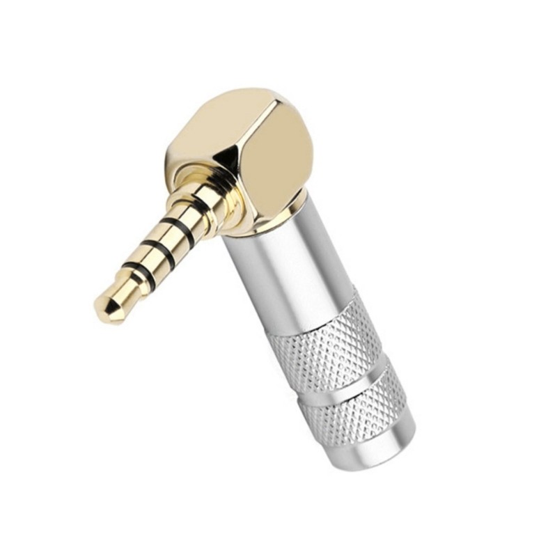 [3C] Bộ chuyển đổi âm thanh 3 5mm 4 lỗ 3 góc 5mm Bộ chuyển đổi âm thanh nam sang nữ Hoàn hảo để sử d