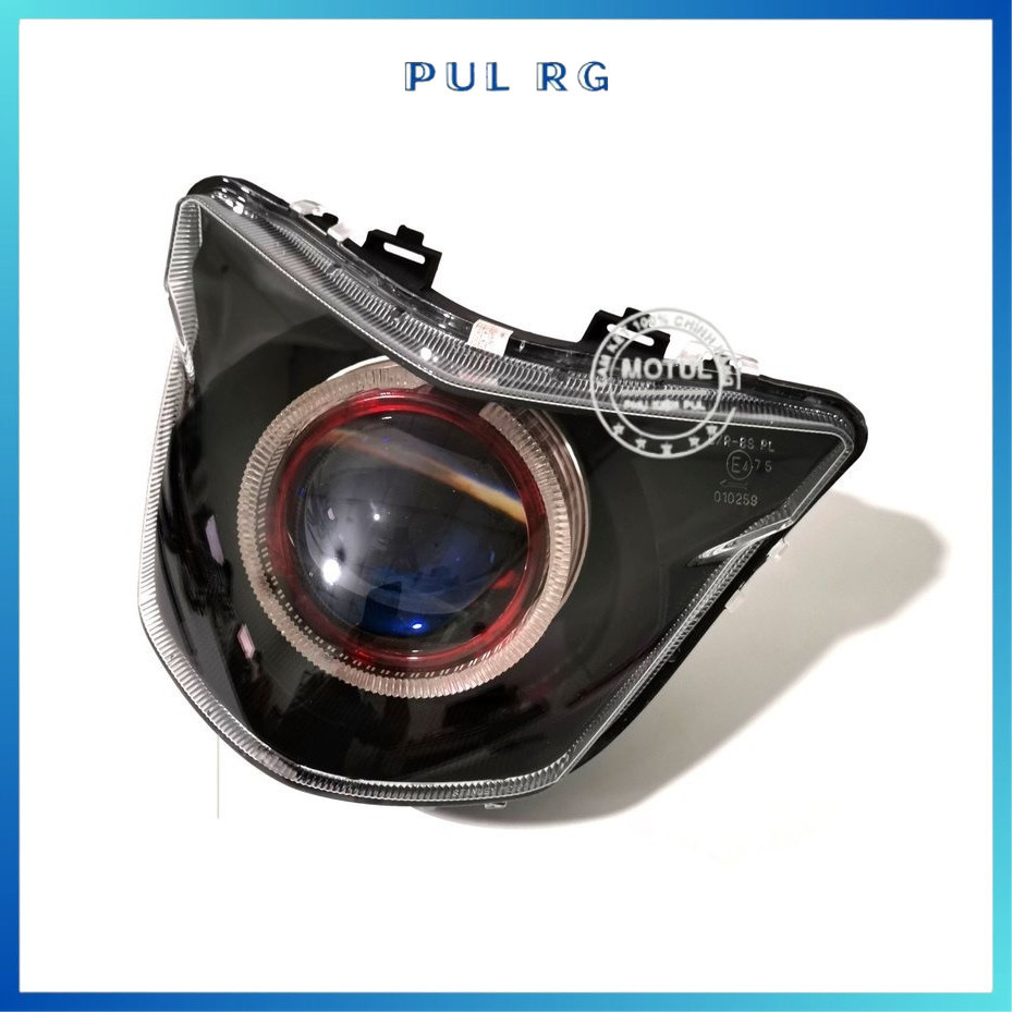 Đèn bi cầu titan Exciter 150 135 MA RACING M10 V4 bi cầu Winner Winner X Wave lắp sẵn