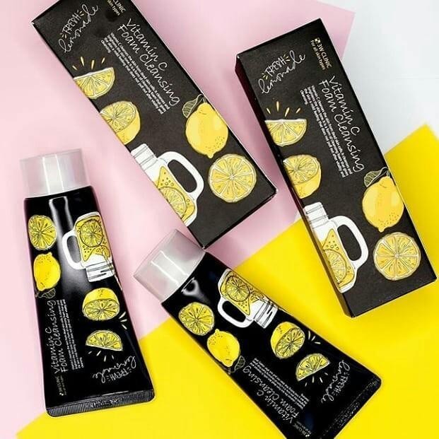 Sữa rửa mặt 3W Clinic Làm sạch sâu, giảm mụn, dưỡng ẩm da 100ml