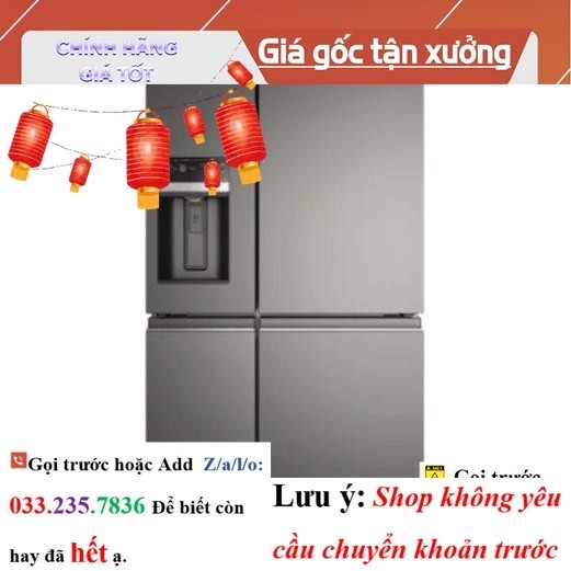 <new> Tủ lạnh Electrolux inverter 607 lít EQE6879A-B