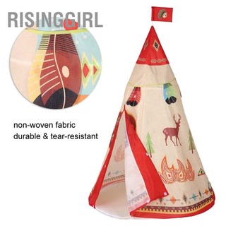 RisingGirl Lều đồ chơi ngoài trời trong nhà dành cho trẻ em Nhà sân vườn di động bé trai và gái