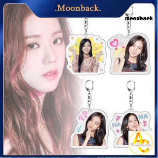 Móc Khóa Acrylic Hai Mặt Hình Blackpink Jisoo