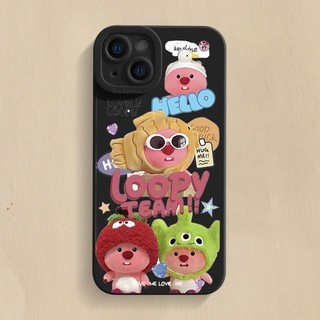 Dễ Thương Beaver Loopy Đa Dạng Thích Hợp iPhone 14 15 Pro Chống Rơi Cá Tính Sáng Tạo Ốp Lưng Điện Thoại iPhone 11 1213 Pro MAX X XR XS MAX 7 Plus 8 Plus