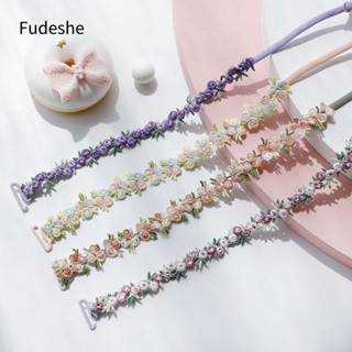 Fudeshe 1 Cặp Dây Đeo Áo Ngực Hoa, Dây Đeo Vai Co Giãn Chống Trơn Trượt, Hoa Mềm Có Thể Điều Chỉnh Polyester Quần Lót Dây Thắt Lưng Tiệc Cưới Đầm