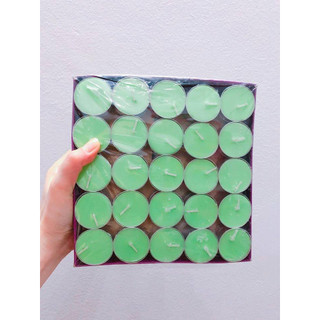 nến bơ sạch tealight 100 viên (mầu ngẫu nhiên)