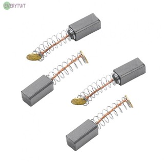 New>>carbon brushes 10mm × 5 × 5mm carbon + metal replacement part motor brushes