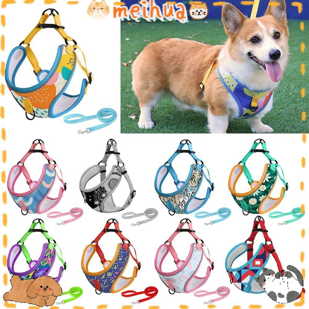 Meihua Thú Cưng Chó Dây Dẫn Đi Bộ Bền Chó Dây nịt Chó Áo ngực