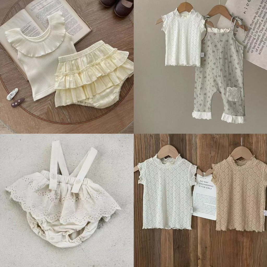 Đồ em bé dễ thương tùy chọn kiểu cho bé gái