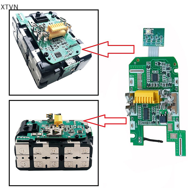 Xtvn Makita 18V 3.0Ah bl1850b/bl1840b pin lithium sạc bảo vệ Hội Đồng Quản Trị nóng