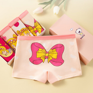 Trẻ em trẻ em bé gái boxer quần đùi cotton nguyên chất nhỏ vừa lớn trẻ em loại một cotton bé gái quần short boxer quần đùi