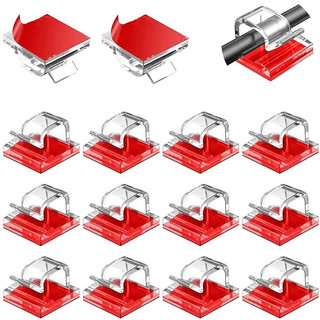 Kẹp cáp - Giá đỡ cáp tự dính - Quản lý cáp máy tính để bàn - Sửa dữ liệu sạc - Cuộn dây treo tường - Trình quản lý dây dây - Kẹp dây dữ liệu bằng nhựa