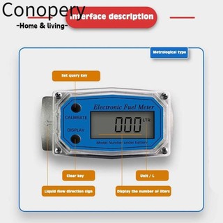 Conopery Đồng hồ đo lưu lượng Máy đo lưu lượng xăng dầu có độ chính xác cao Nước Methanol 1 / 1.5 / 2 inch PCB Báo lưu lượng điện tử