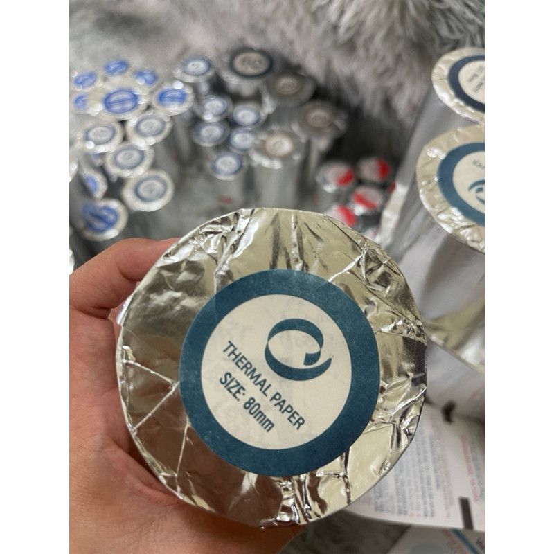 GIẤY IN BILL K80x80 - GIẤY IN NHIỆT K80 - GIẤY IN HÓA ĐƠN K80