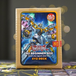 Hộp thẻ bài yugioh m2 beginner box stas - xyz deck - starter deck - chính hãng m2 duel store