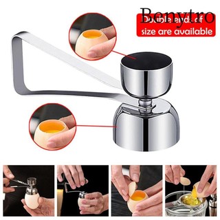 Benytro kéo trứng dụng cụ gia đình dụng cụ nhà bếp dụng cụ cắt topper hai đầu vỏ thép không gỉ luộc máy cắt trứng