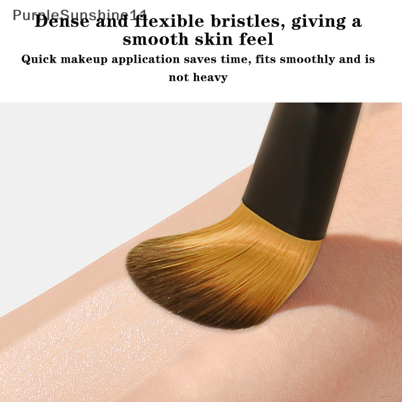 Ine Double-end al Makeup Brush Foundation Make-up Brush Concealer Brush Handle Makeup Beauty Tool n