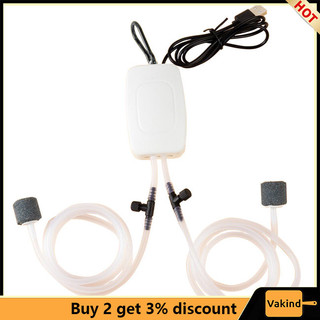 Khuyến mãi thanh lý! Máy bơm không khí bể cá chạy bằng USB Máy sục khí oxy Phụ kiện bể cá Máy bơm không khí có thể sạc lại Bể cá