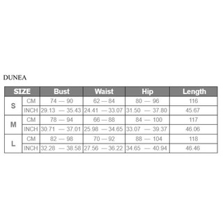 Đầm dài đeo vai trang trí hoa DUNEA