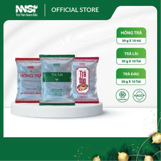   Chính hãng  Hồng Trà Pha Trà Sữa Túi Lọc  Trà lài Trà đào Tân Nam Bắc  300g   Mai Anh Nhựa 