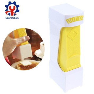 Máy cắt bơ SADYUELE Máy thái lát đơn giản bằng một cú nhấp chuột Máy cắt bơ Hộp đựng bơ để lưu trữ để làm bánh mì Bánh Coo