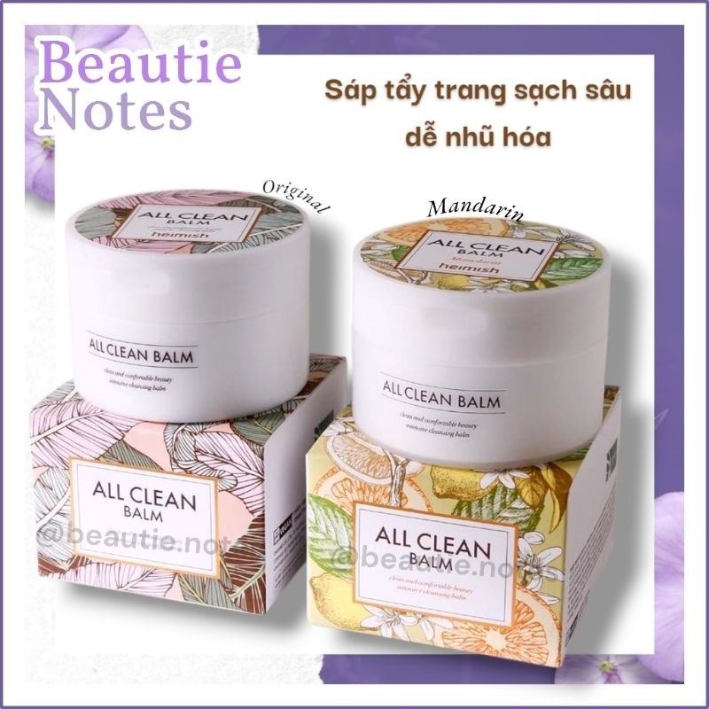 (HỎA TỐC) Sáp tẩy trang Heimish All Clean Balm HXT