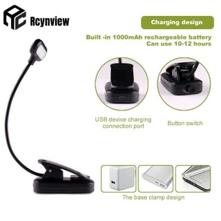 Đèn led mini có kẹp bảo vệ mắt dùng pin đọc sách tiện dụng