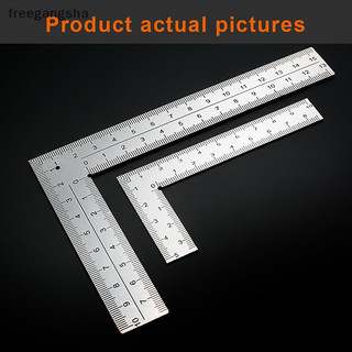 [FREG] Mini Framing Ruler Measuring Layout Tool Stainless Steel Square Right Angle Ruler Precision For Building Framing Gauges FDH