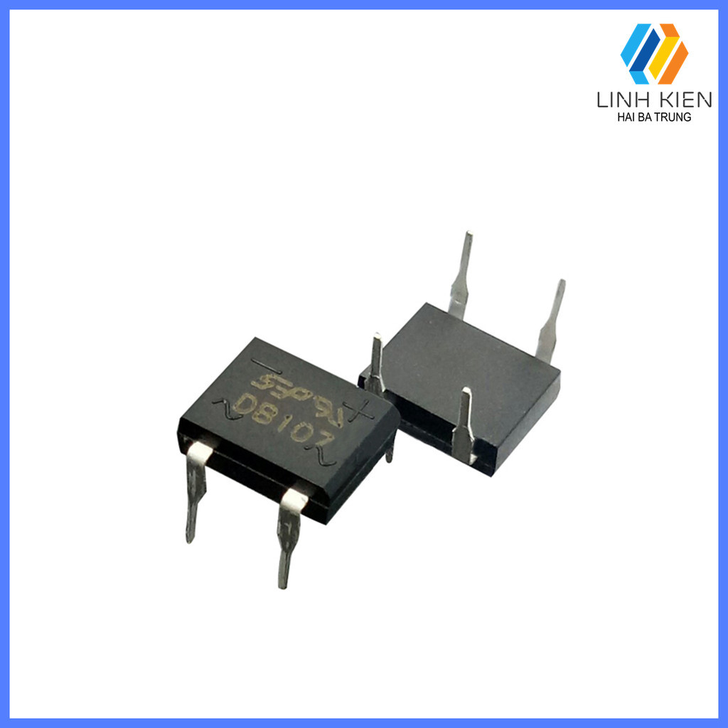[Có sẵn] Linh kiện Diode Cầu DB107