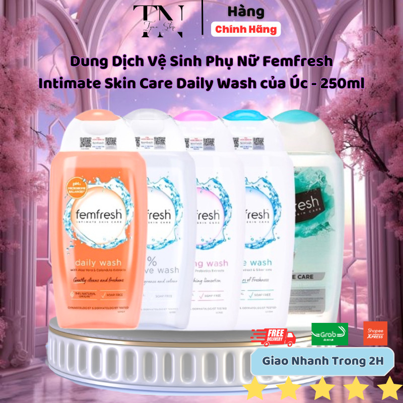 Sản Phẩm Hỗ Trợ Sức Khỏe Phụ Nữ Femfresh Intimate Skin Care Daily Wash