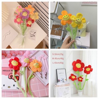 Hoa hướng dương nhân tạo Ins Bó hoa hướng dương Sinh nhật tại nhà Quà tặng ngày nữ
