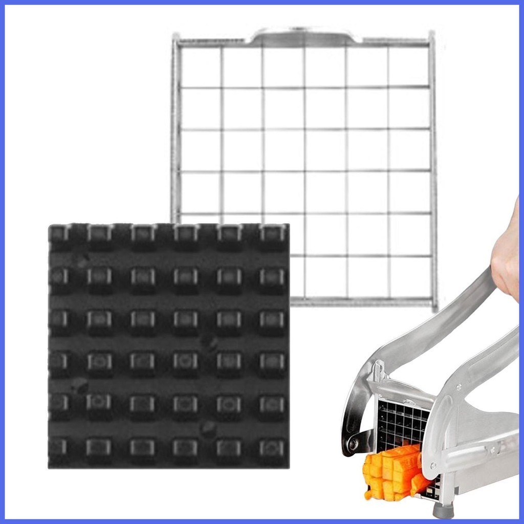 36 / 64 lỗ Máy cắt chiên kiểu Pháp Máy thái lát khoai tây bằng thép không gỉ Lưỡi dao thay thế Hướng dẫn sử dụng nhà bếp chenhomvn