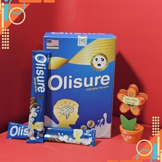 Sữa non trí não olisure giúp bé tập trung và tăng sức đề kháng - hộp 20 gói - htshop