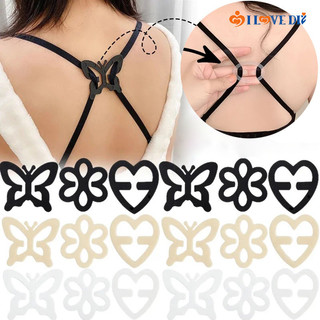 Quần Lót Áo Ngực Khóa Bướm Hình Trái Tim Vô Hình Chống Trơn Trượt Khóa Đeo Chéo Trượt Có Thể Điều Chỉnh Khóa
