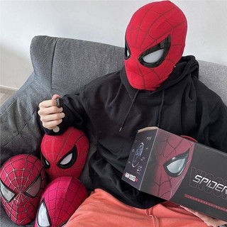 Marvel Spider Man Mặt nạ cho trẻ em Che mặt Bé trai Cosplay Di chuyển Mắt Mặt nạ điện tử Người nhện Mặt nạ Đồ chơi Người lớn / Trẻ em Quà tặng