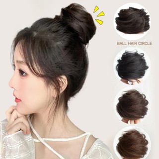 Dây buộc tóc giả lông tơ tự nhiên Mô phỏng tóc giả Hoa Bud Hair Band